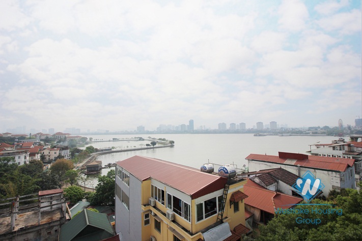 Lovely penthouse apartment rental with a beautiful terrace and West lake view